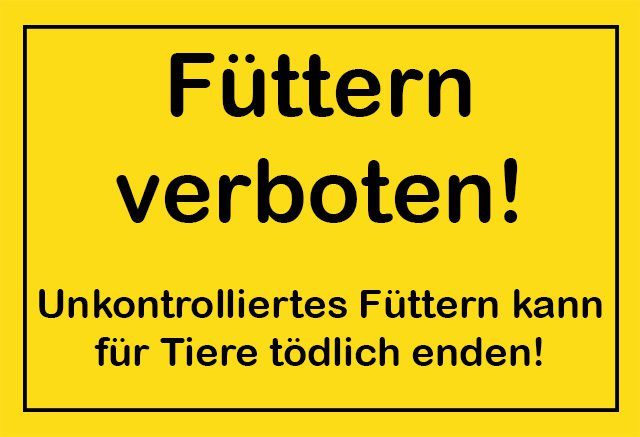 Tiere Füttern