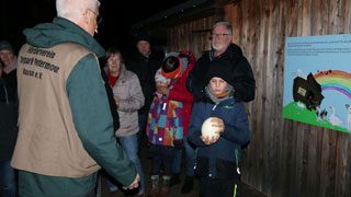 Nachts im Tierpark sind nur die Stachelschweine aktiv